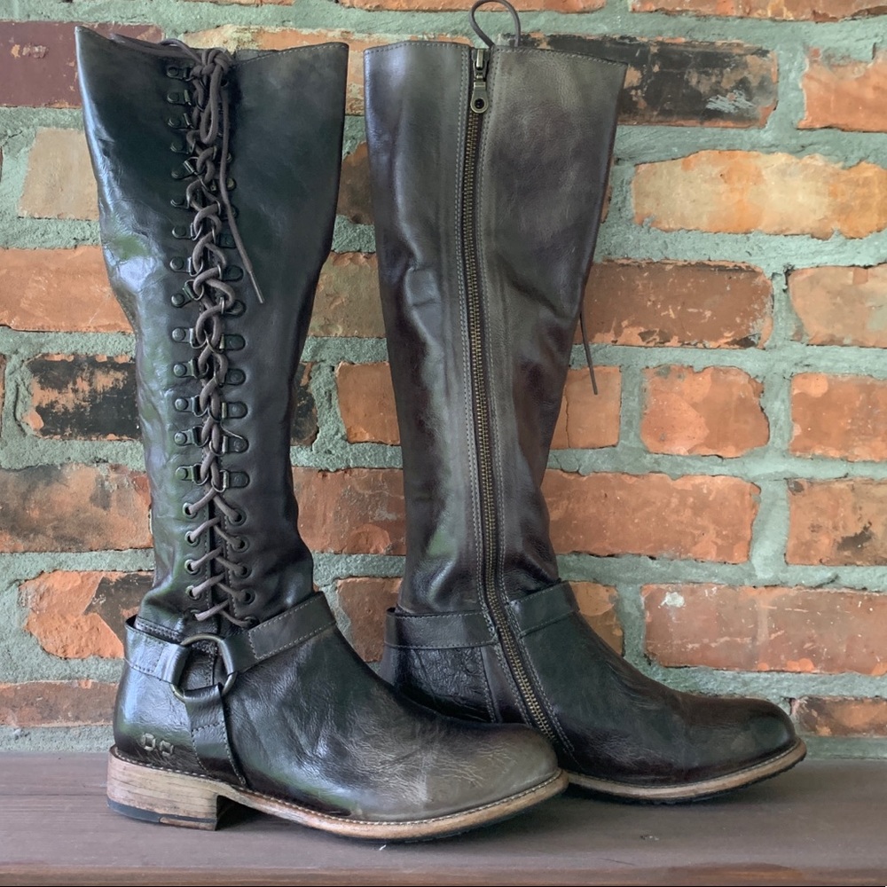 Bed Stu - Burnley Taupe Dip Dye Boots - Brand New!